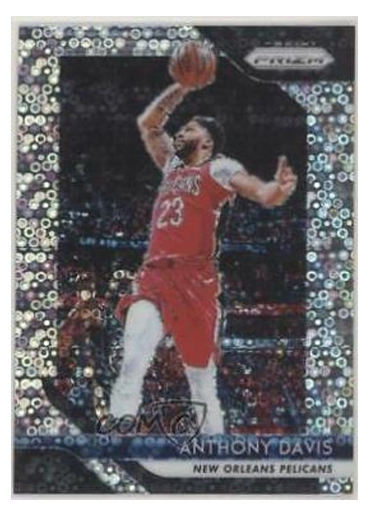 2018-19 Panini Prizm Base Set Anthony Davis #177 card