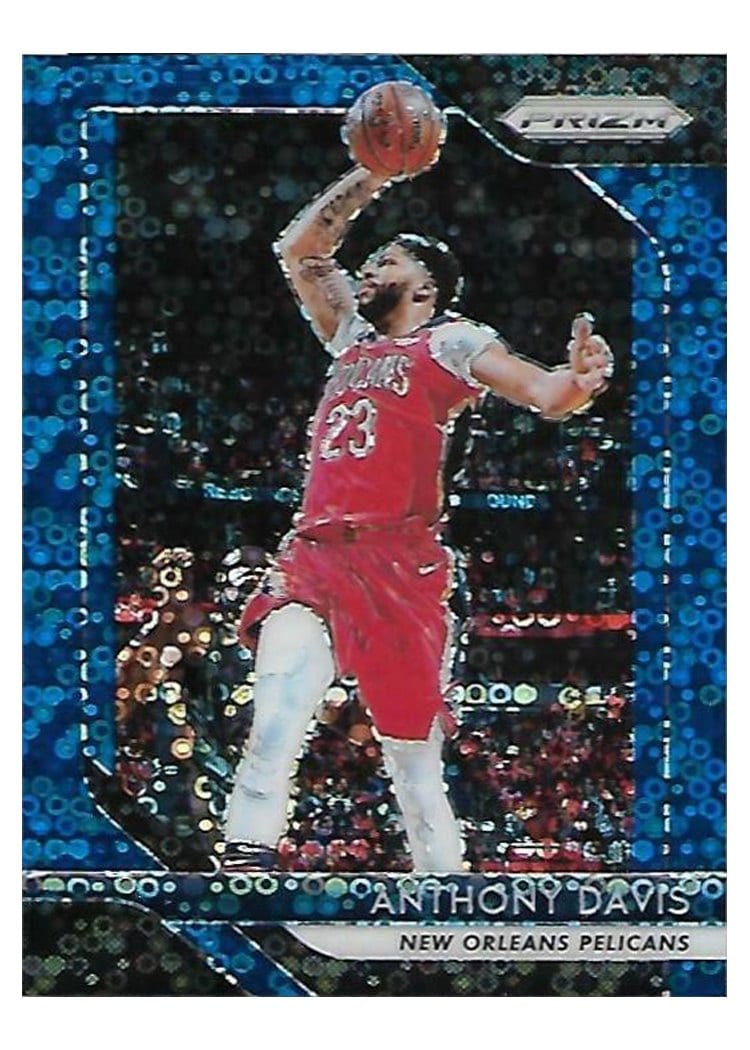 2018-19 Panini Prizm Base Set Anthony Davis #177 card