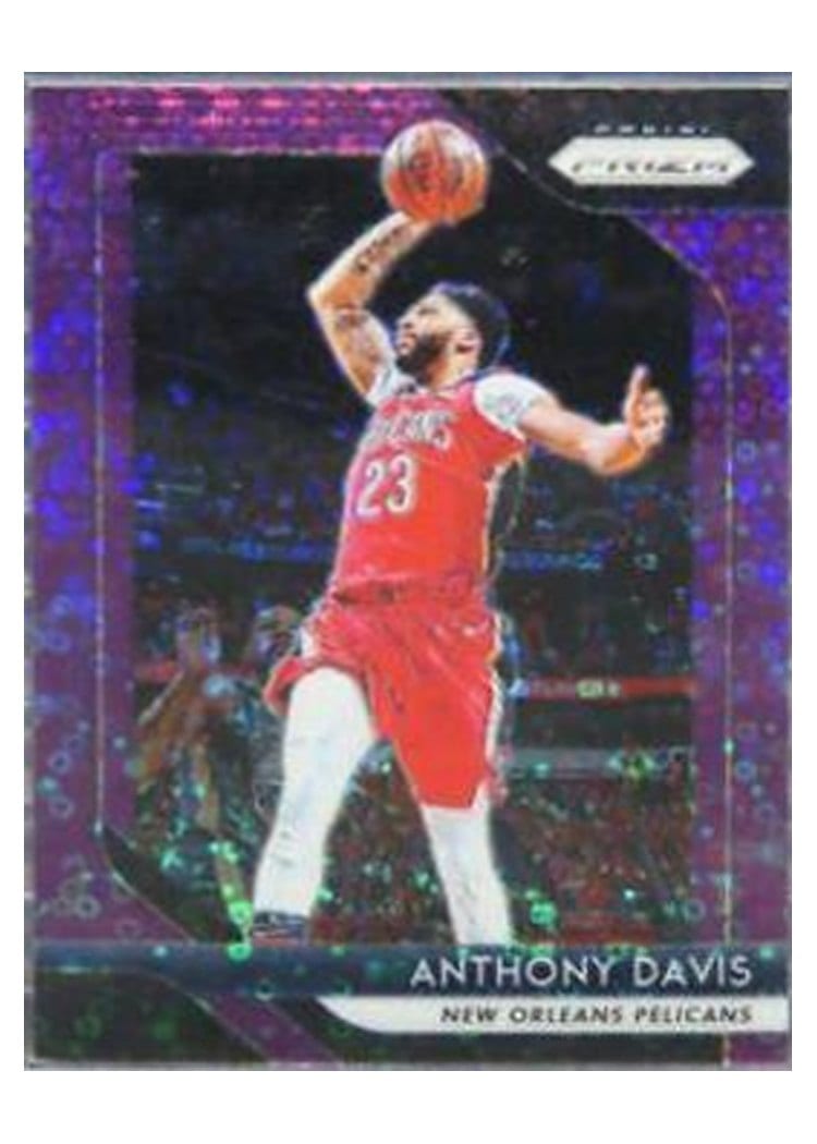 2018-19 Panini Prizm Base Set Anthony Davis #177 card