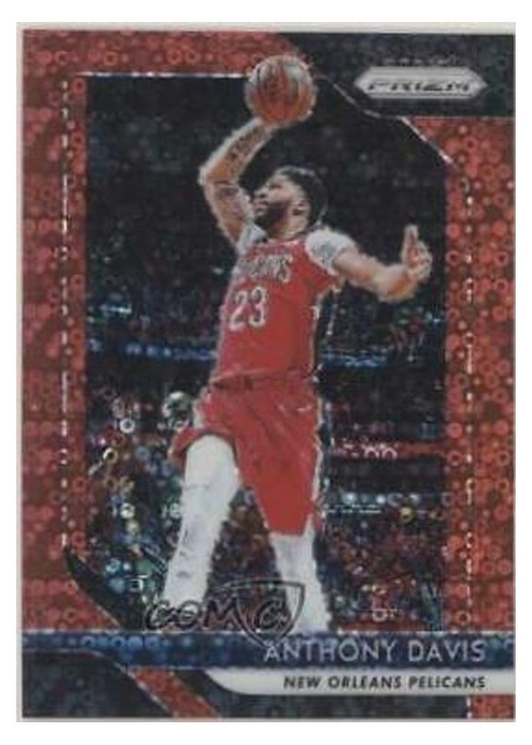 2018-19 Panini Prizm Base Set Anthony Davis #177 card