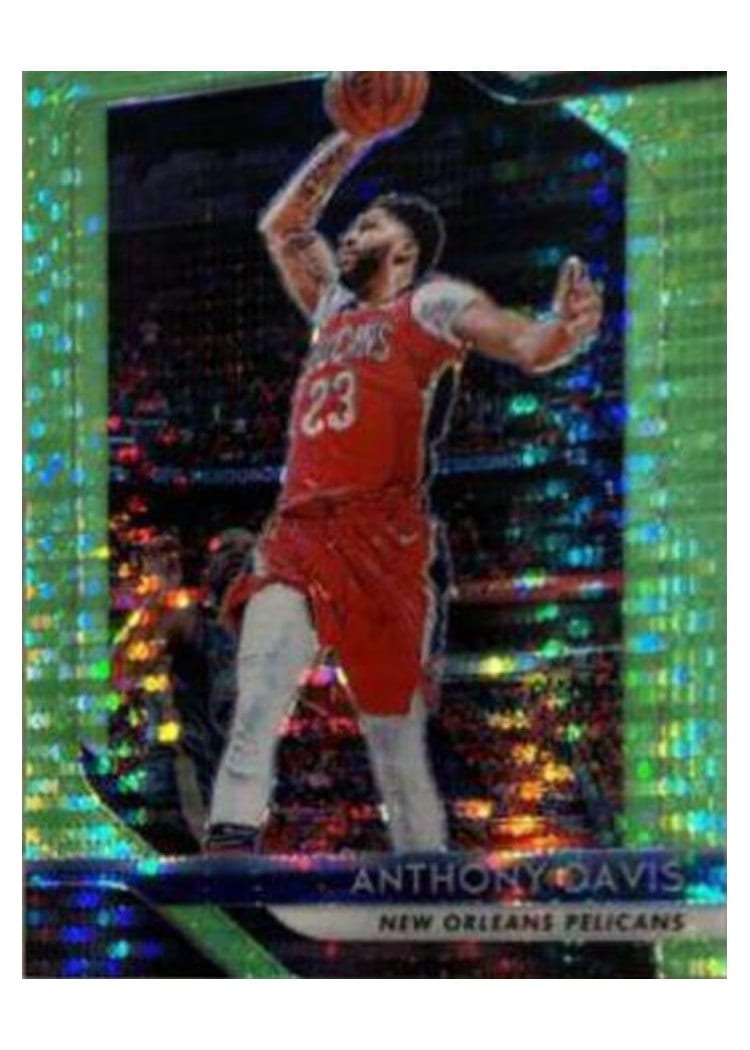 2018-19 Panini Prizm Base Set Anthony Davis #177 card