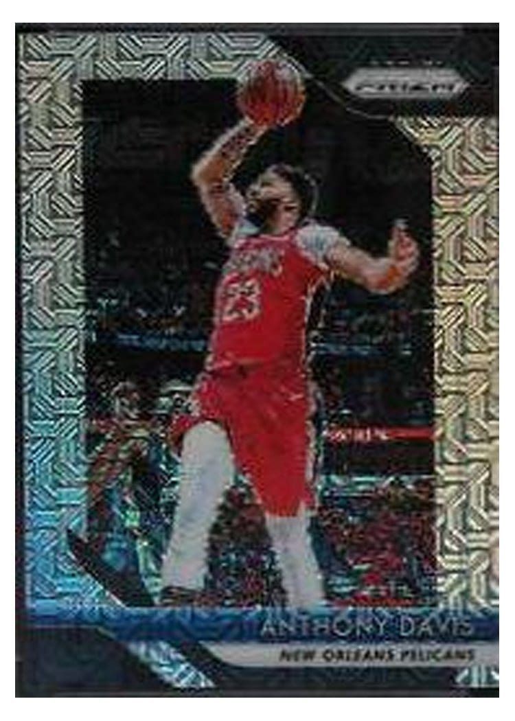 2018-19 Panini Prizm Base Set Anthony Davis #177 card