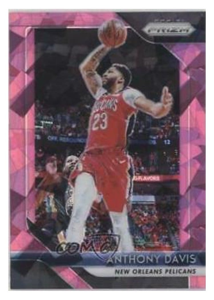 2018-19 Panini Prizm Base Set Anthony Davis #177 card