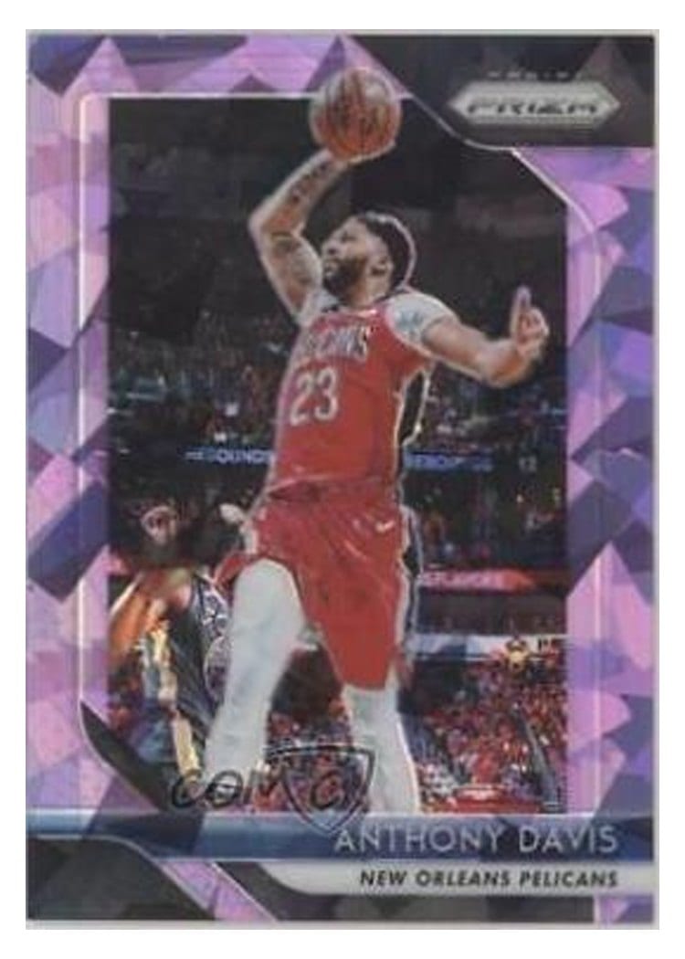 2018-19 Panini Prizm Base Set Anthony Davis #177 card