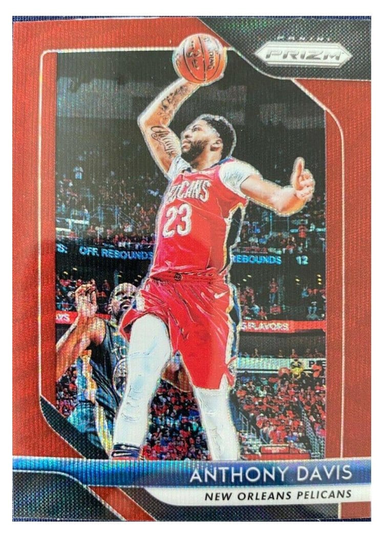 2018-19 Panini Prizm Base Set Anthony Davis #177 card