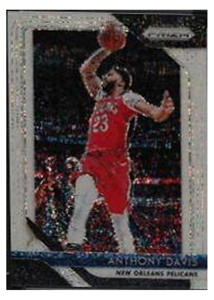 2018-19 Panini Prizm Base Set Anthony Davis #177 card