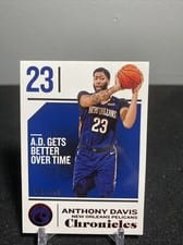 2018 Panini Chronicles Anthony Davis #6 card