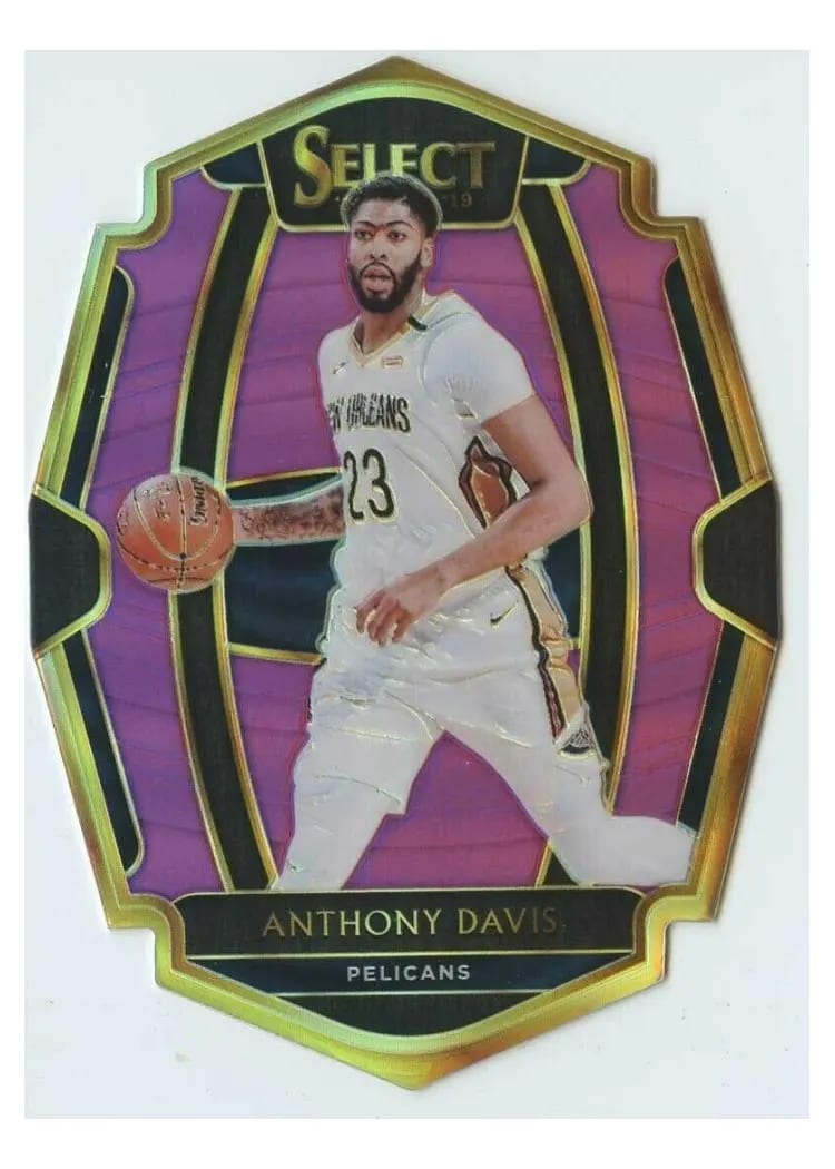 2018 Panini Select Anthony Davis #140 card