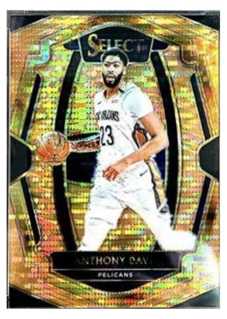 2018 Panini Select Anthony Davis #140 card