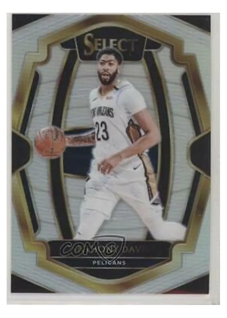 2018 Panini Select Anthony Davis #140 card