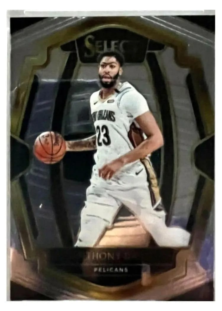 2018 Panini Select Anthony Davis #140 card