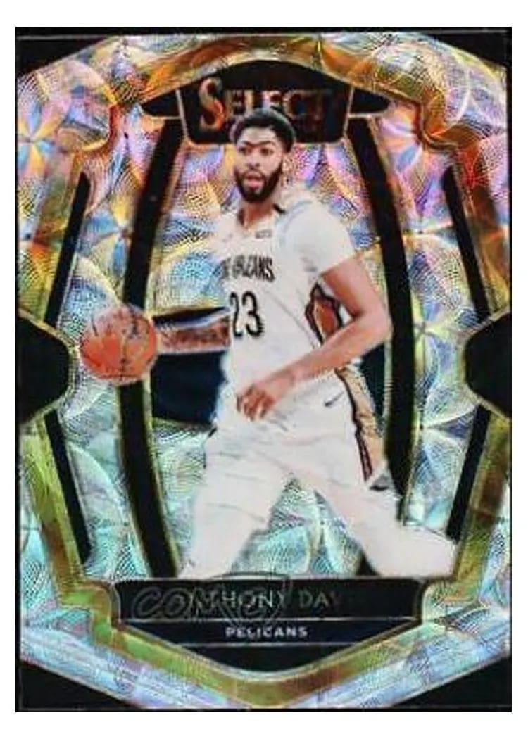 2018 Panini Select Anthony Davis #140 card