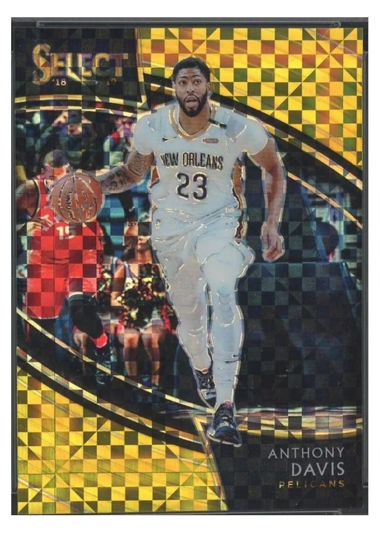2018 Panini Select Anthony Davis #227 card
