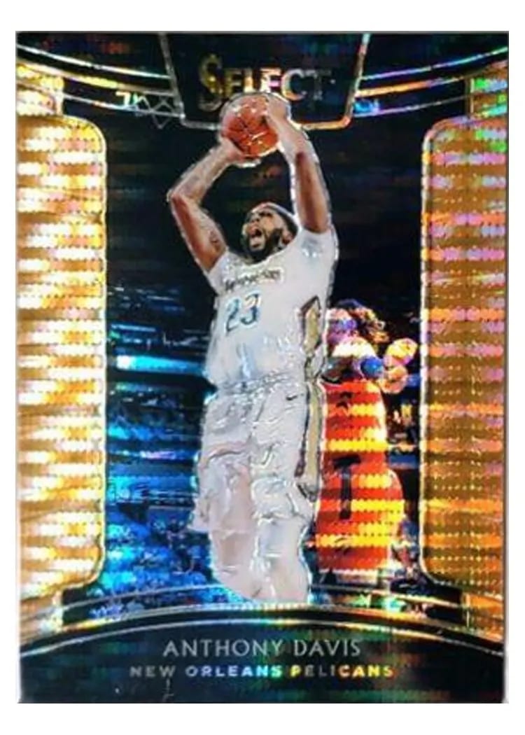 2018 Panini Select Anthony Davis #227 card