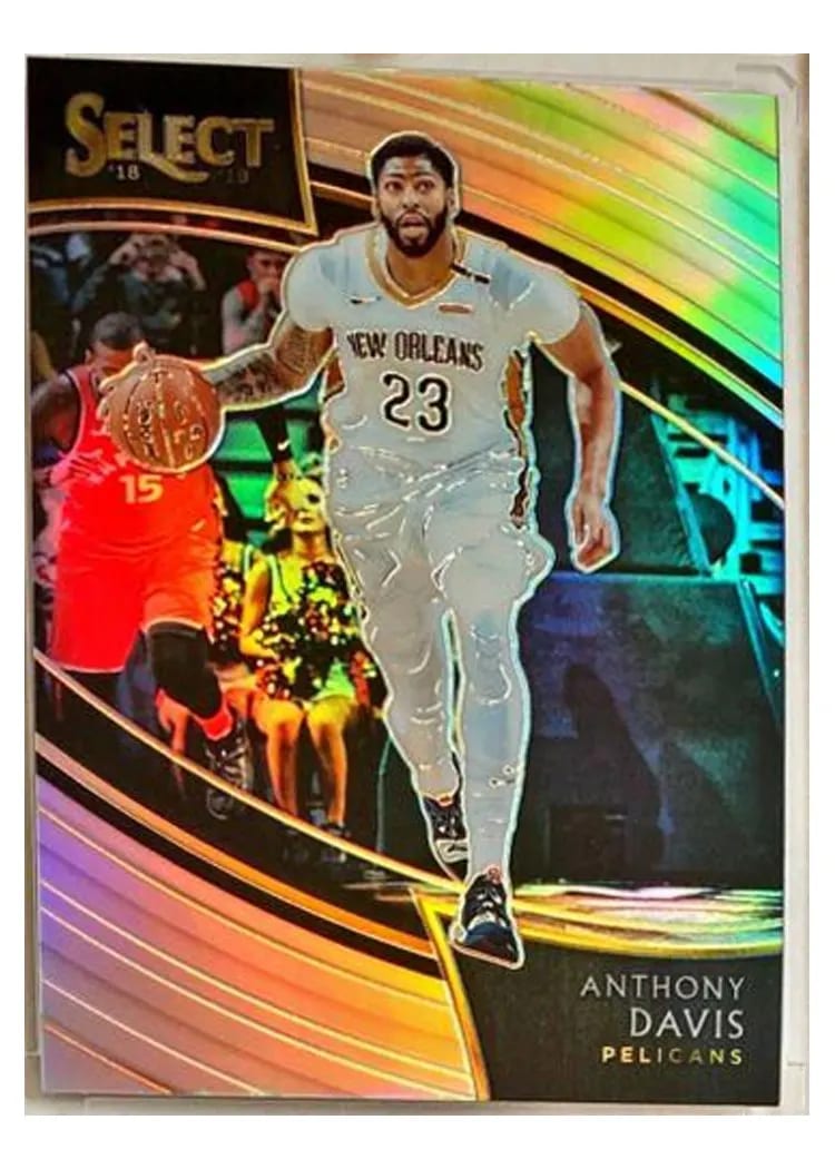 2018 Panini Select Anthony Davis #227 card