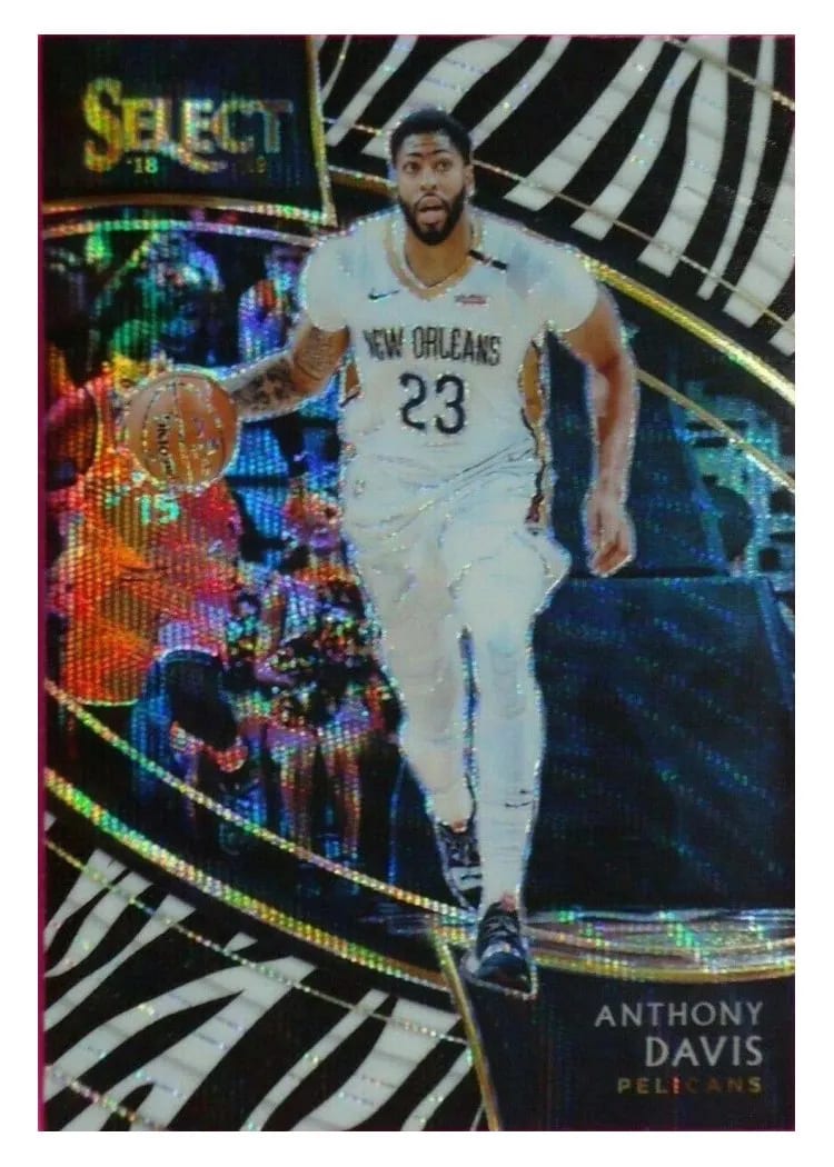 2018 Panini Select Anthony Davis #227 card