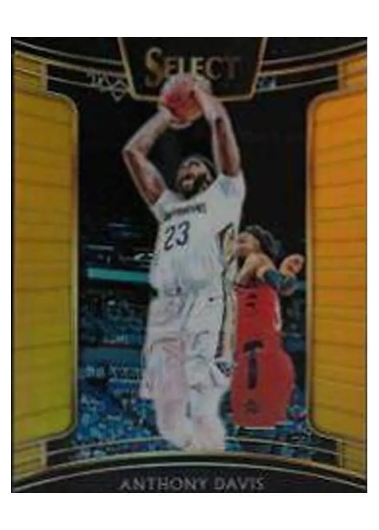 2018 Panini Select Anthony Davis #33 card