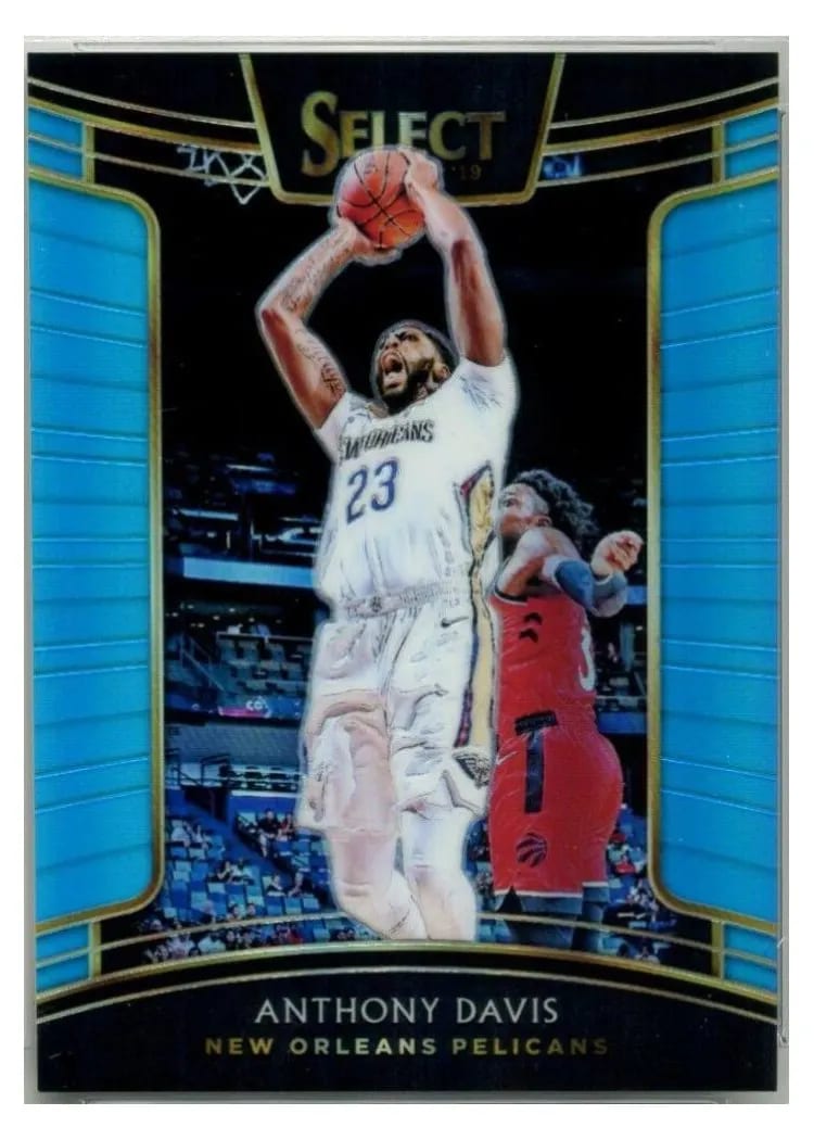 2018 Panini Select Anthony Davis #33 card