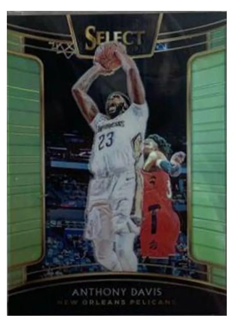2018 Panini Select Anthony Davis #33 card