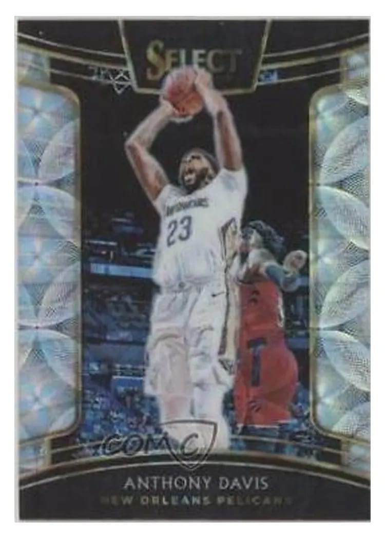 2018 Panini Select Anthony Davis #33 card
