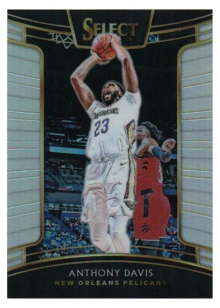 2018 Panini Select Anthony Davis #33 card