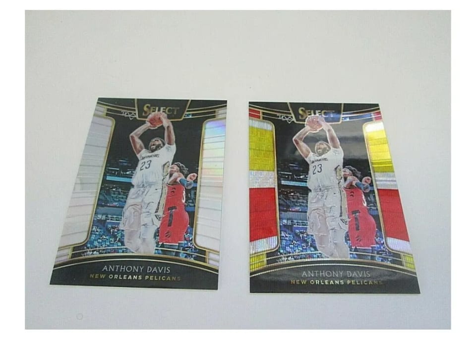 2018 Panini Select Anthony Davis #33 card