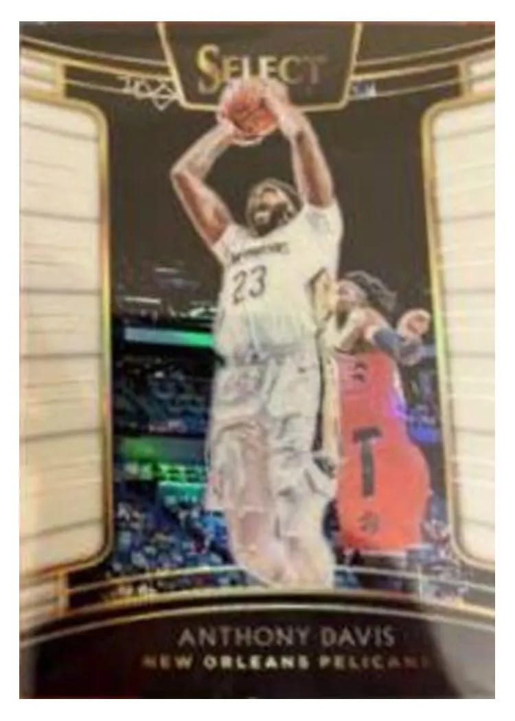 2018 Panini Select Anthony Davis #33 card