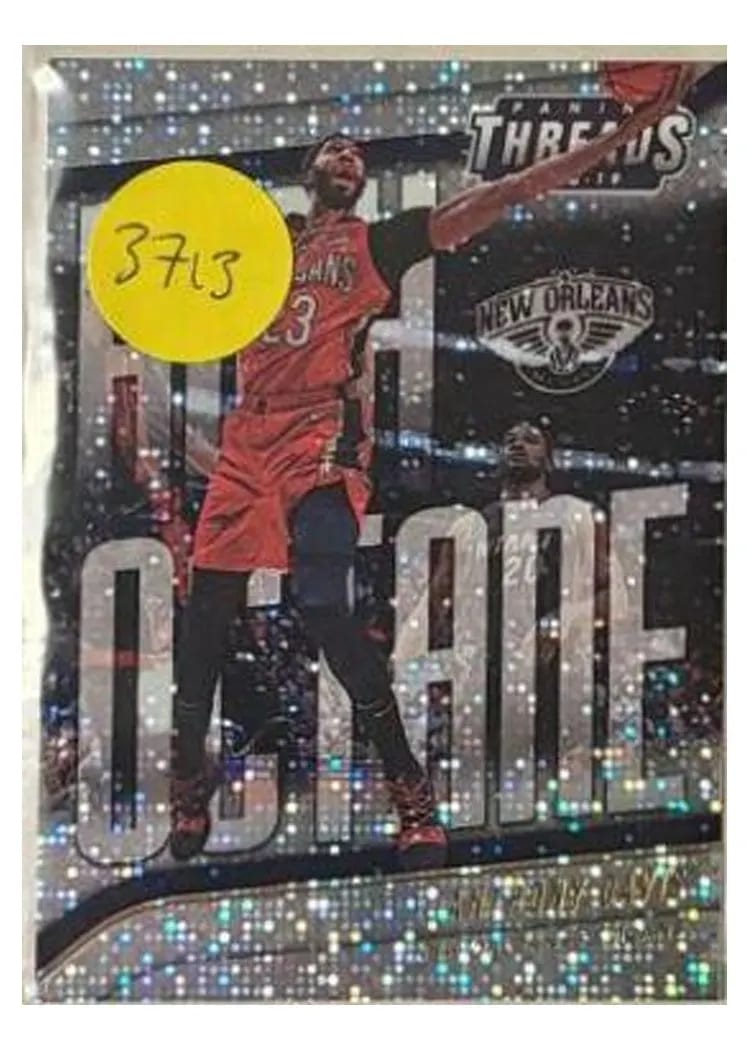 2018 Panini Threads High Octane Anthony Davis Dazzle #1 card
