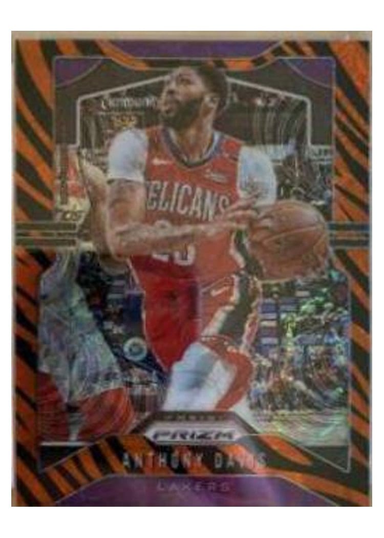 2019-20 Panini Prizm Base Set Anthony Davis #222 card