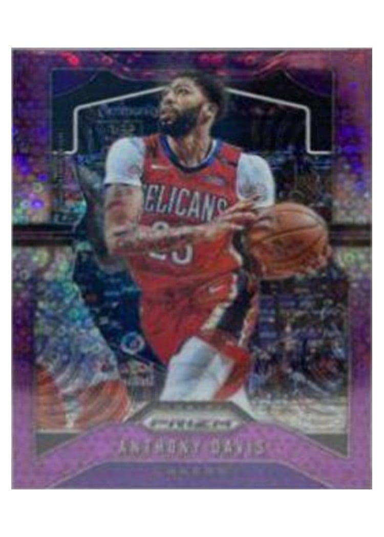2019-20 Panini Prizm Base Set Anthony Davis #222 card