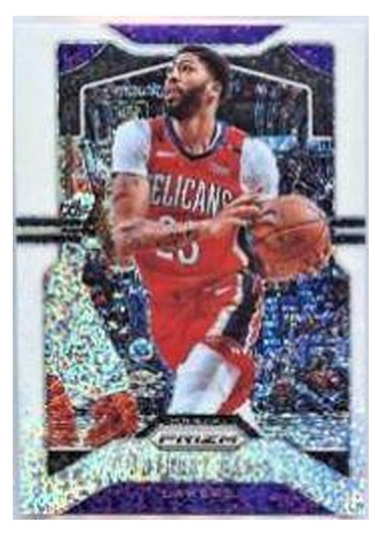 2019-20 Panini Prizm Base Set Anthony Davis #222 card