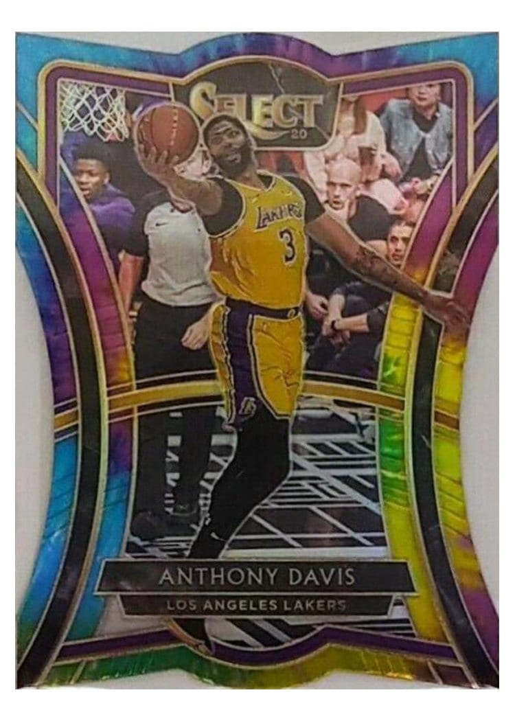2019-20 Panini Select Base Set Anthony Davis #142 card
