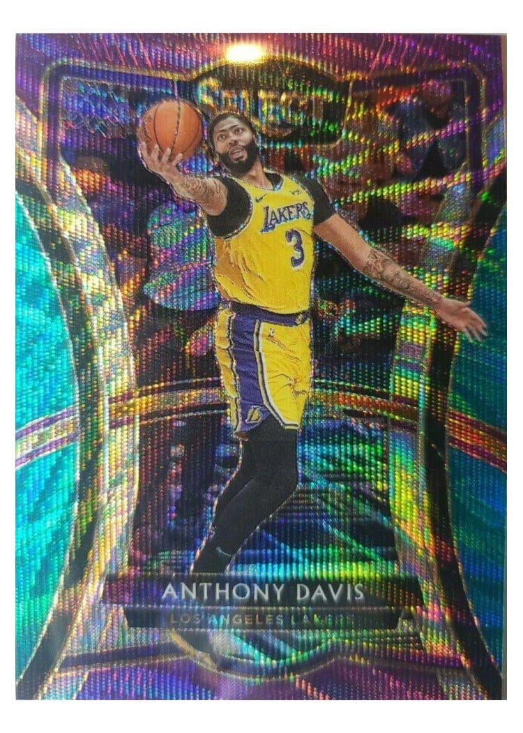 2019-20 Panini Select Base Set Anthony Davis #142 card