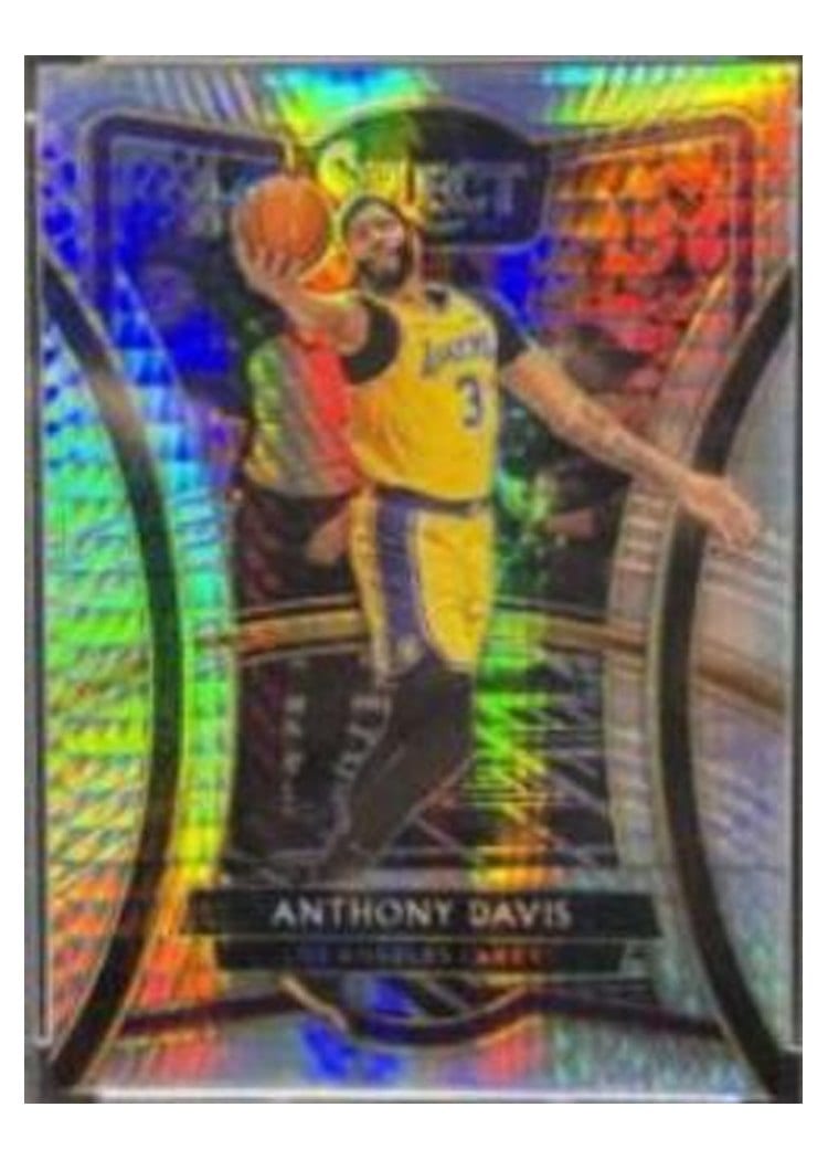 2019-20 Panini Select Base Set Anthony Davis #142 card