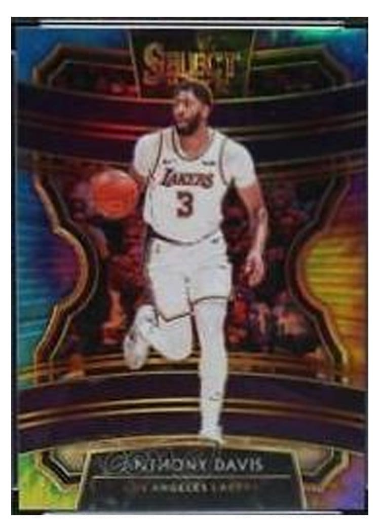 2019-20 Panini Select Base Set Anthony Davis #26 card