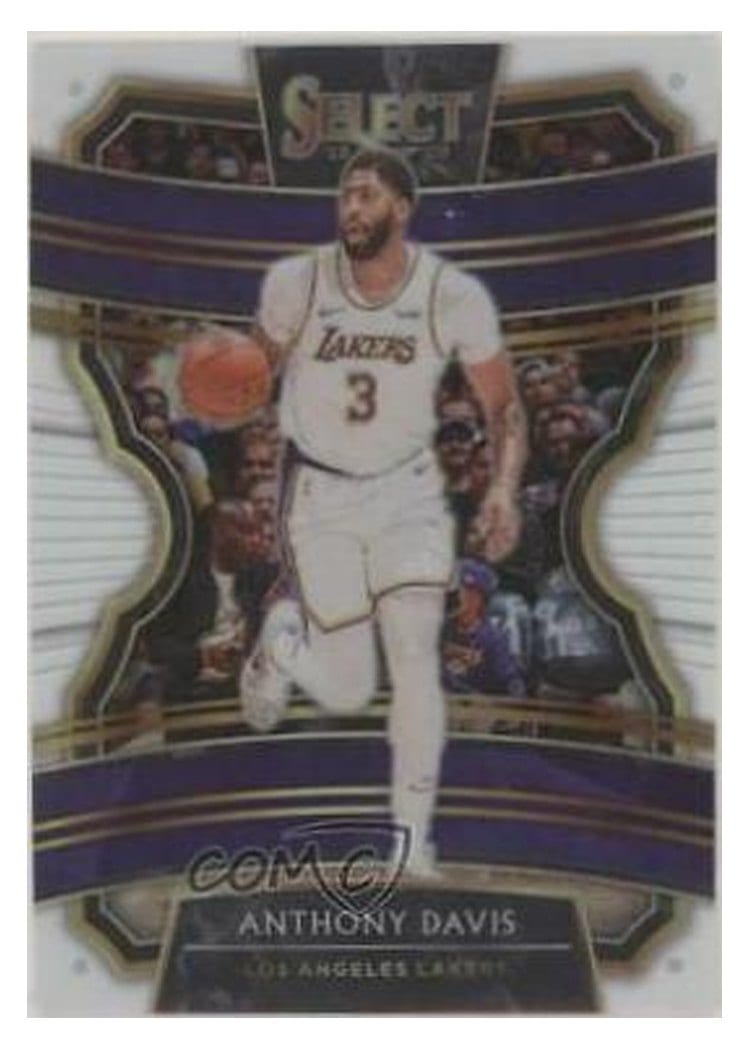2019-20 Panini Select Base Set Anthony Davis #26 card