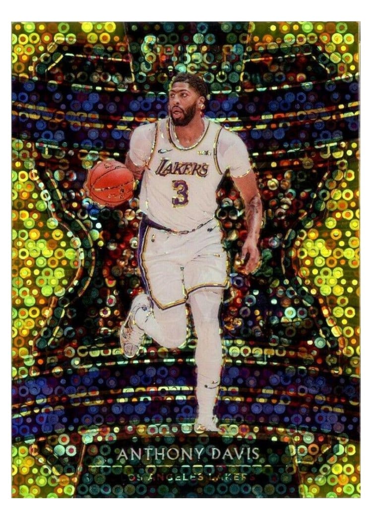 2019-20 Panini Select Base Set Anthony Davis #26 card