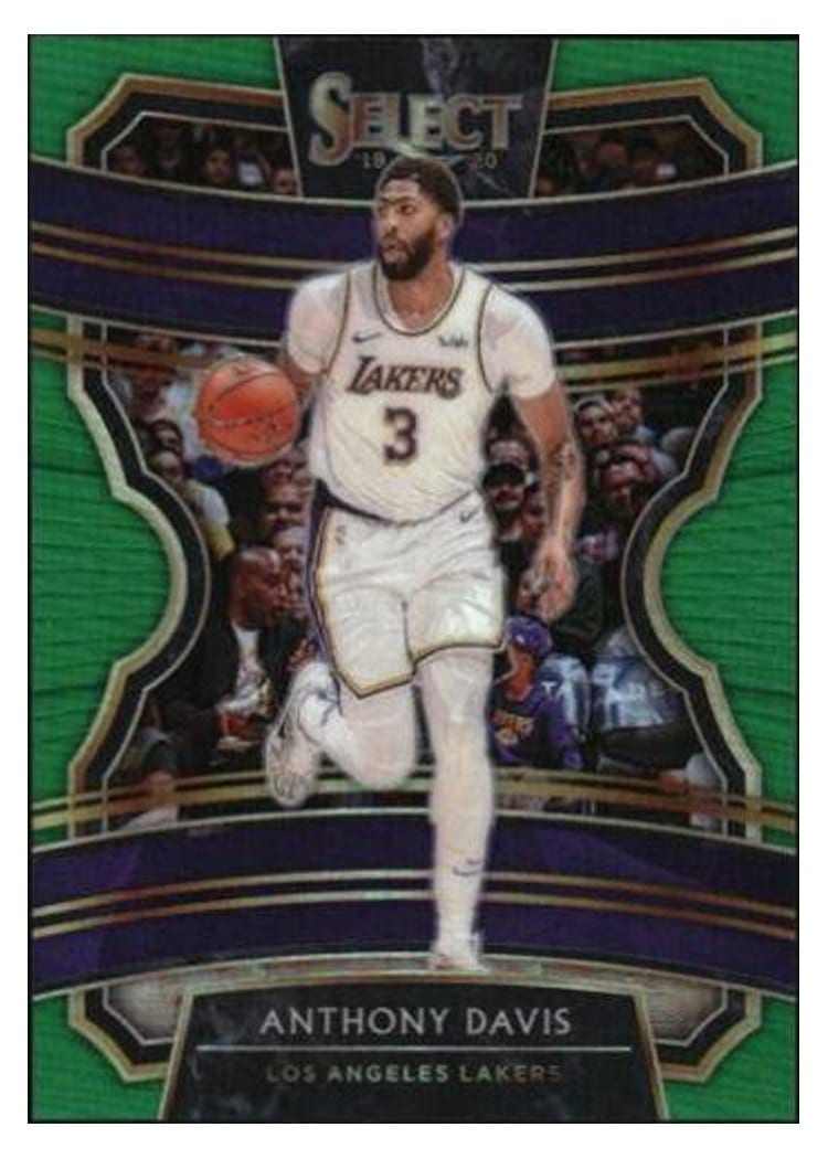 2019-20 Panini Select Base Set Anthony Davis #26 card