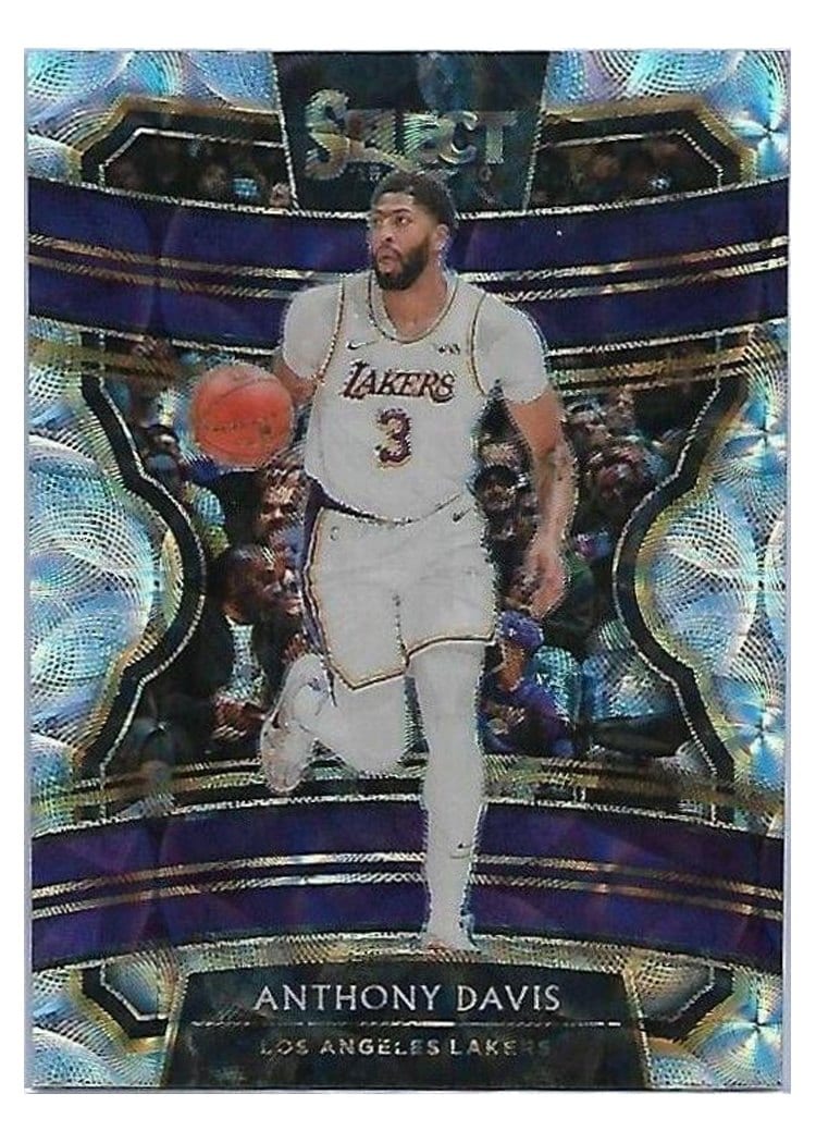 2019-20 Panini Select Base Set Anthony Davis #26 card