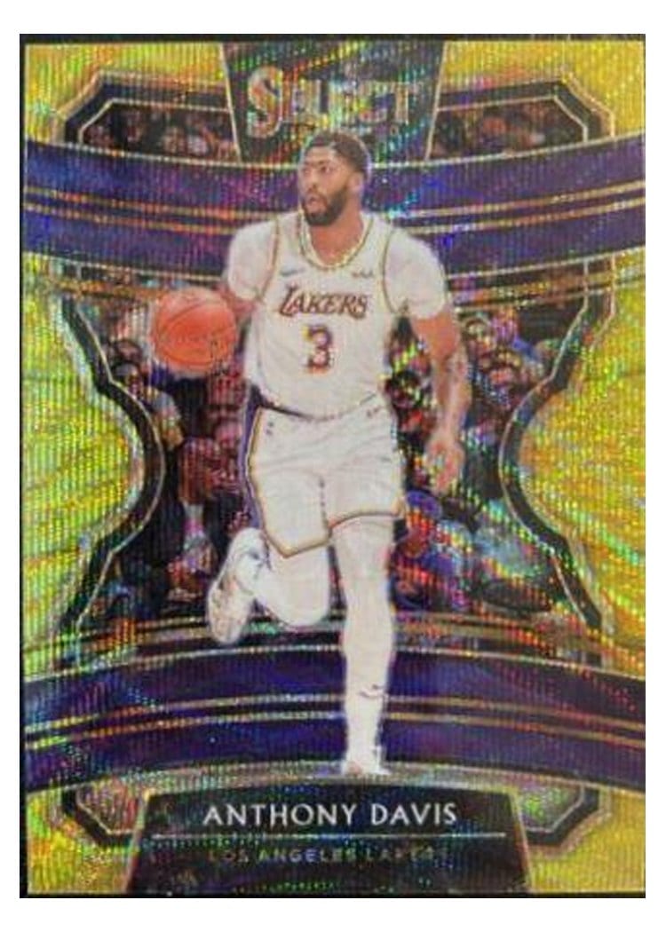 2019-20 Panini Select Base Set Anthony Davis #26 card