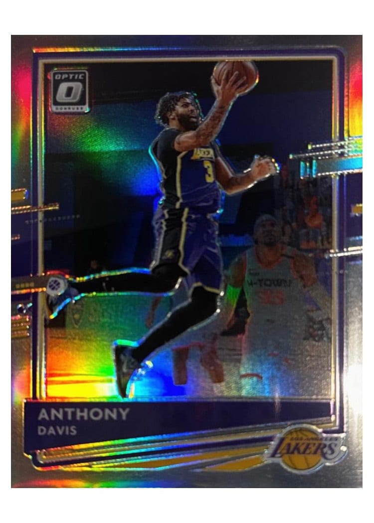 2020-21 Donruss Optic Base Set Anthony Davis #42 card