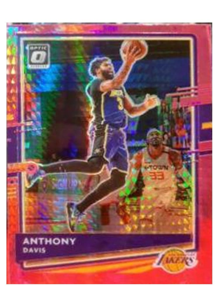 2020-21 Donruss Optic Base Set Anthony Davis #42 card
