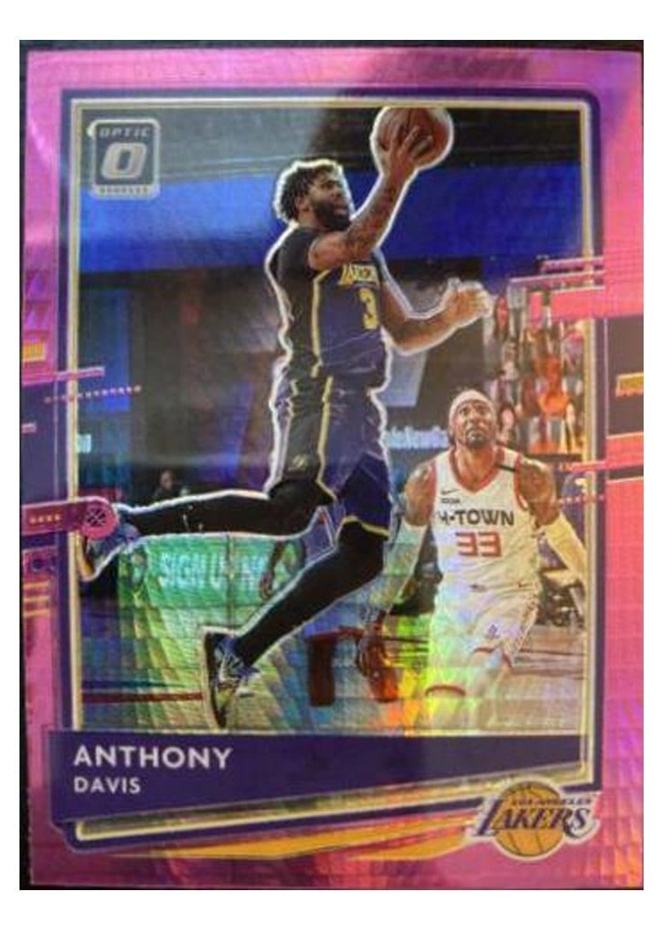 2020-21 Donruss Optic Base Set Anthony Davis #42 card