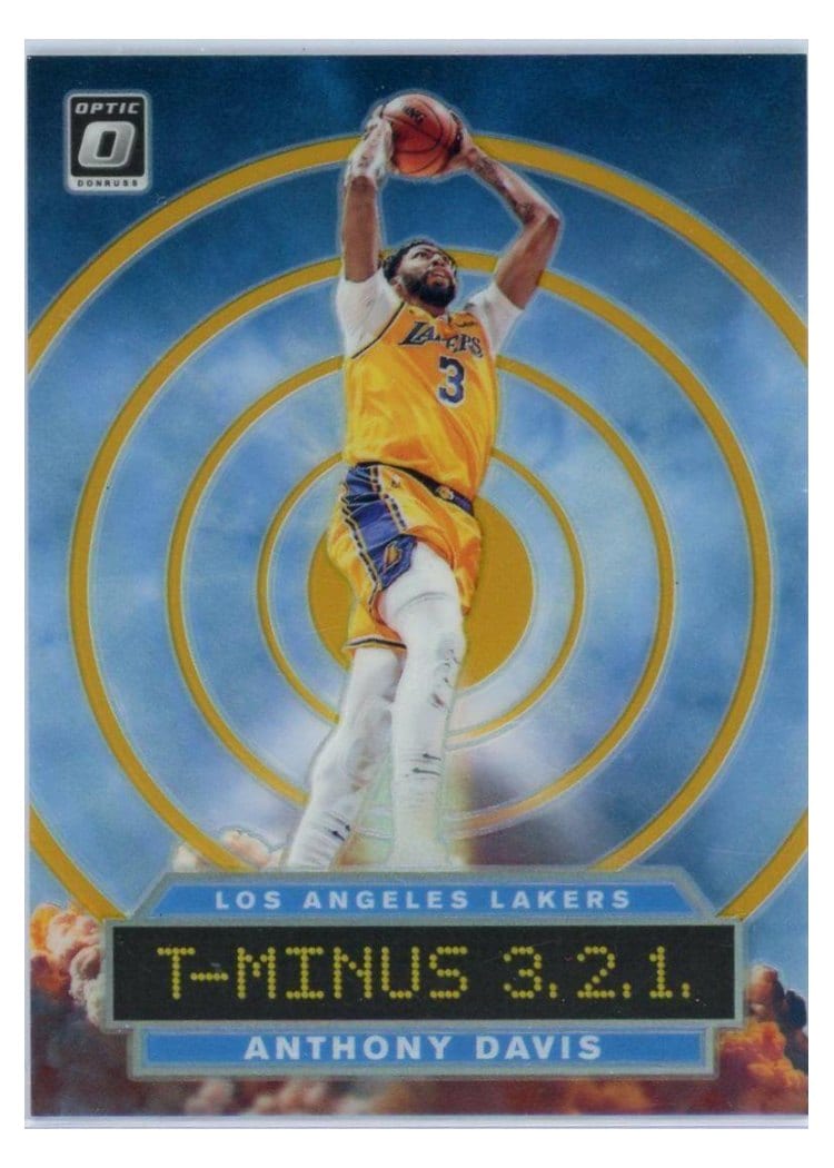 2020-21 Donruss Optic Base Set Anthony Davis #42 card