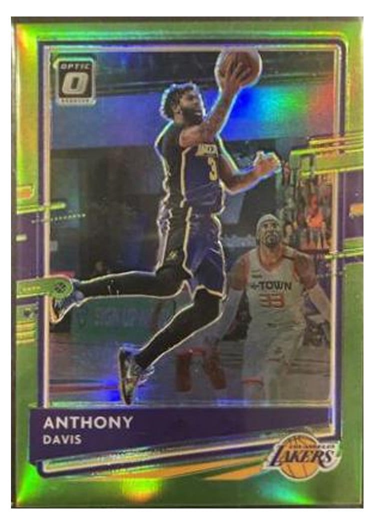 2020-21 Donruss Optic Base Set Anthony Davis #42 card