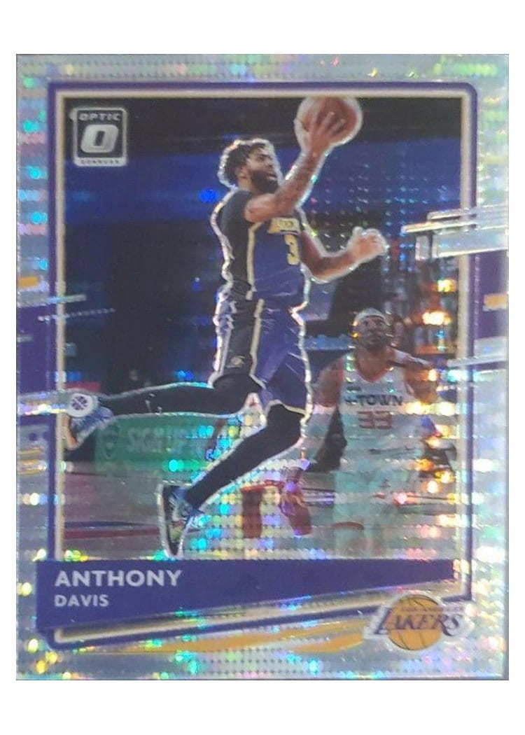 2020-21 Donruss Optic Base Set Anthony Davis #42 card