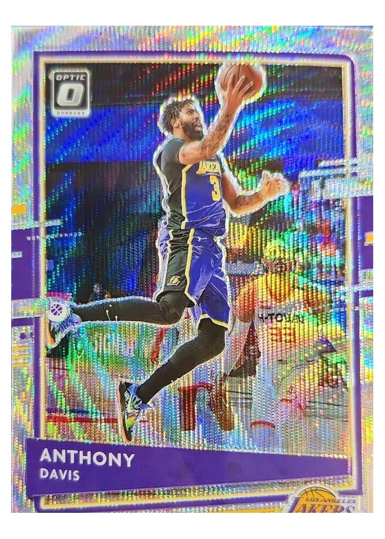 2020-21 Donruss Optic Base Set Anthony Davis #42 card