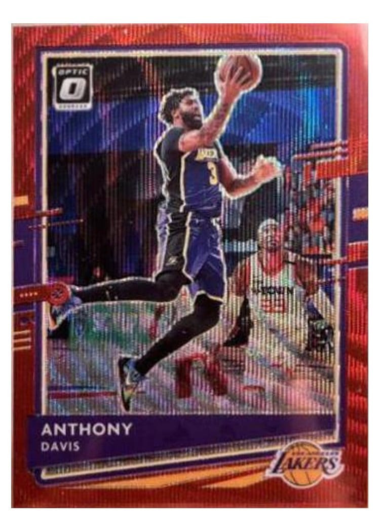 2020-21 Donruss Optic Base Set Anthony Davis #42 card