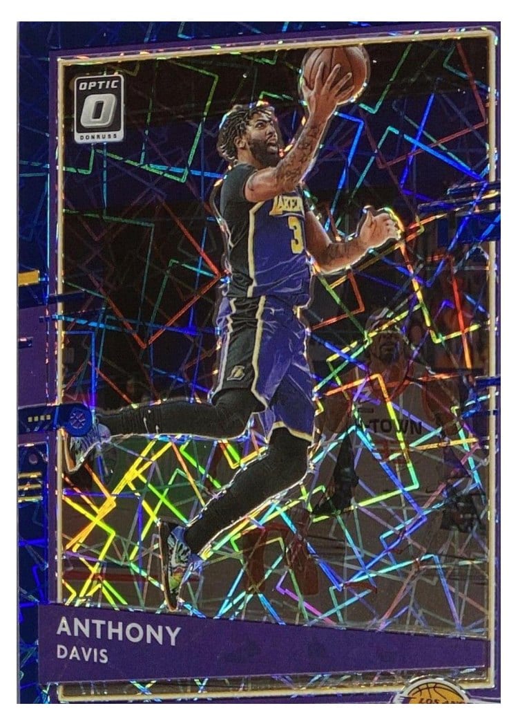 2020-21 Donruss Optic Base Set Anthony Davis #42 card