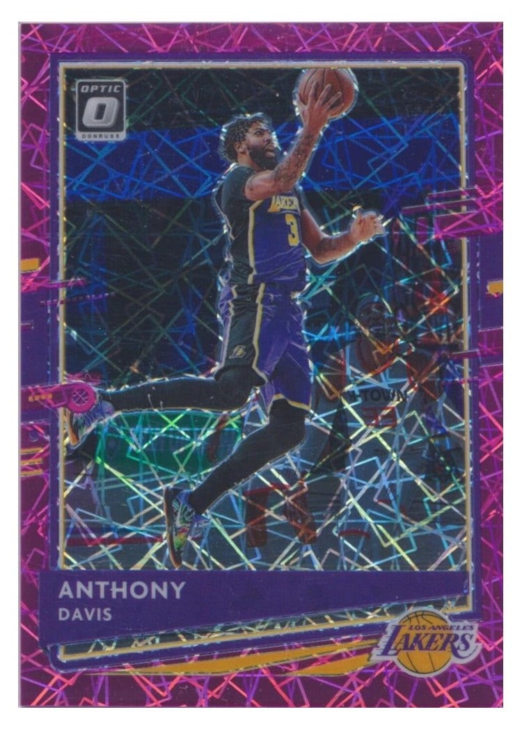2020-21 Donruss Optic Base Set Anthony Davis #42 card